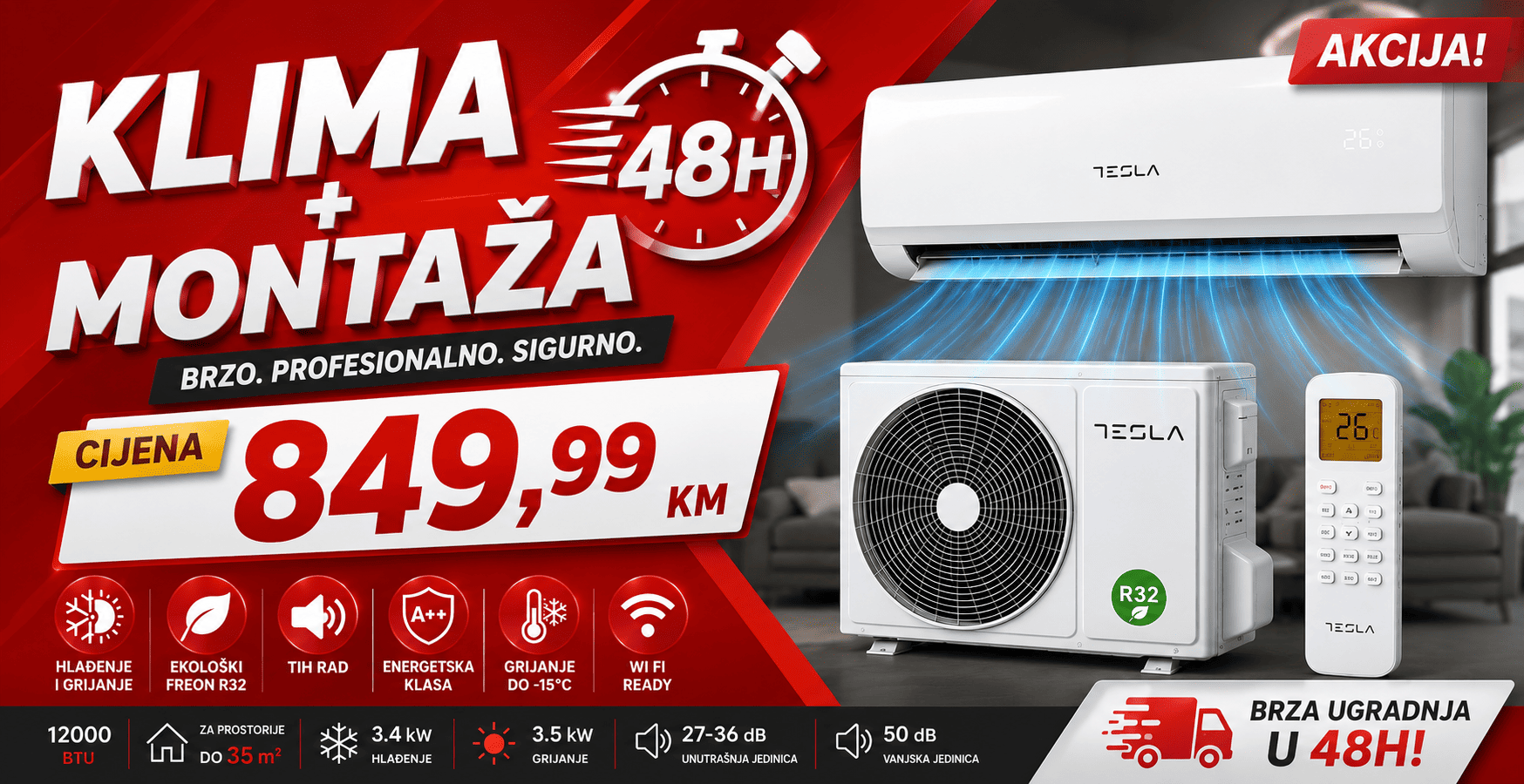 TESLA CLASSIC TT36FFLL-1232IA